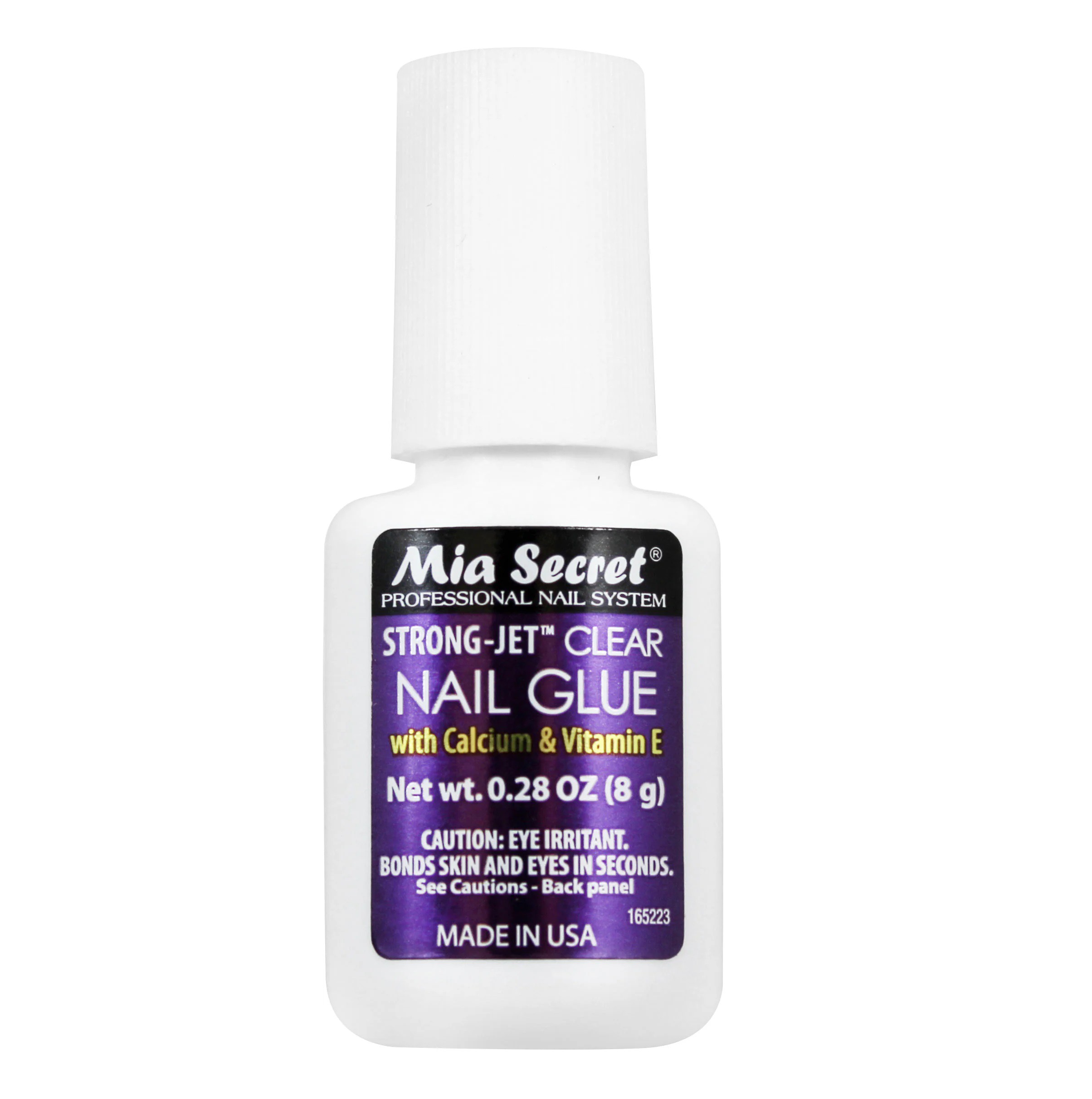 Strong-Jet Transparante Nagellijm 8ML - Kwastje