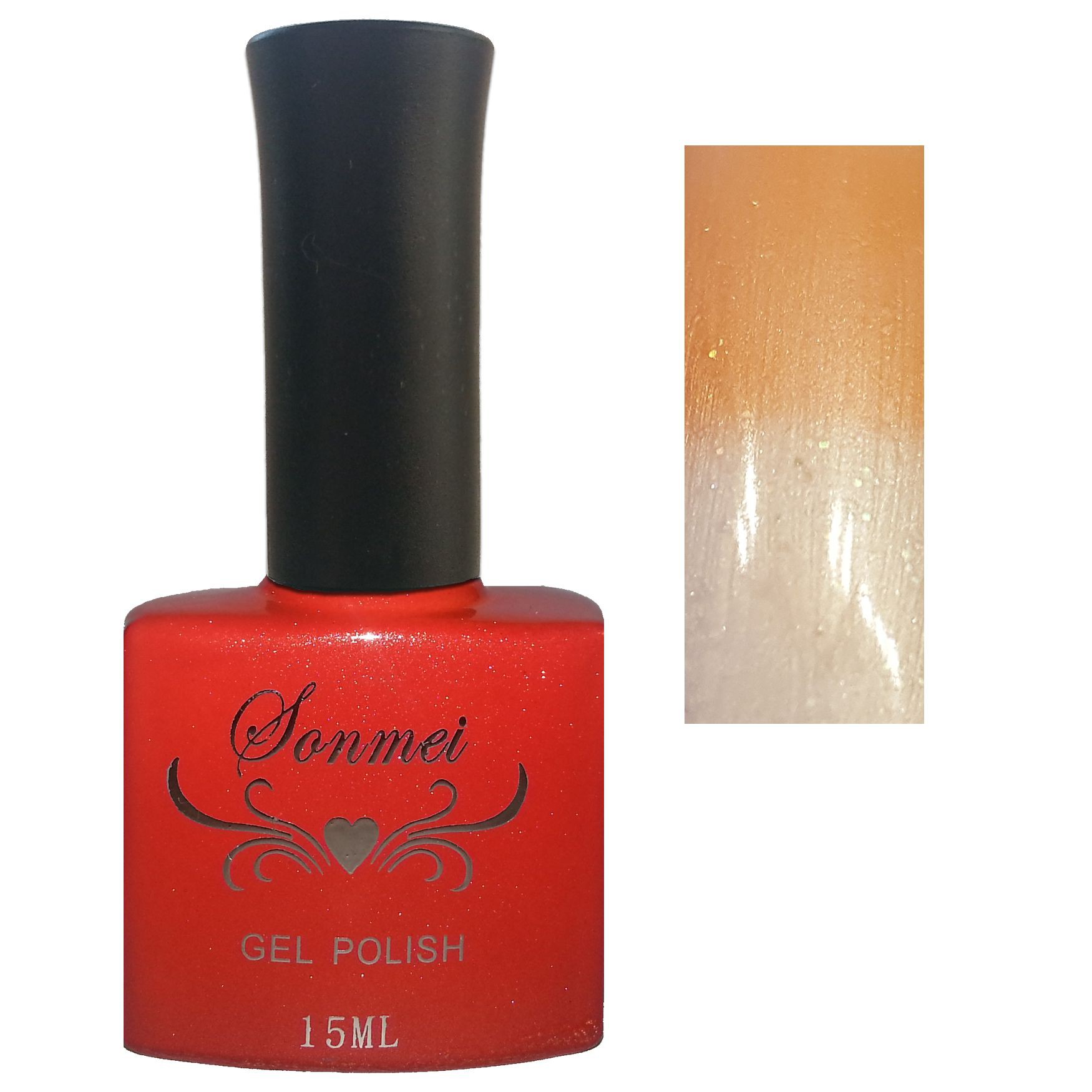 Kameleon Gel Nagellak Parelmoer Oranje Roze