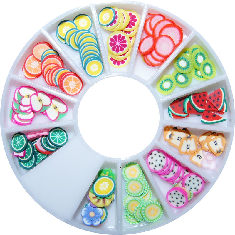 Nail Art Steentjes Carrousel 6cm, Fruit