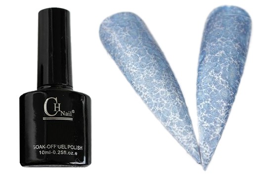 Marble Gelnagellak Blauw Grijs