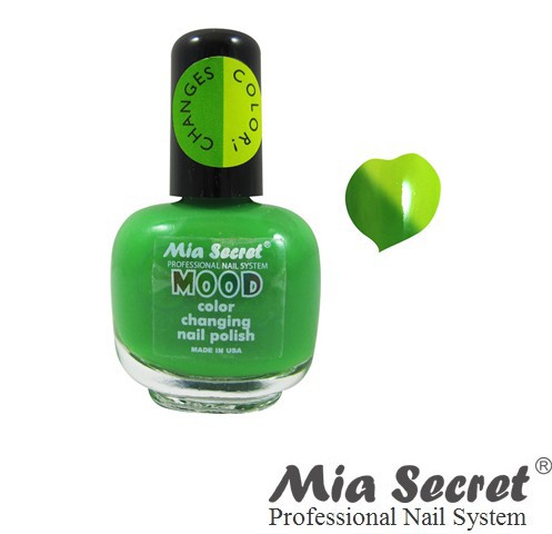 Mood Nagellak Groen Geel