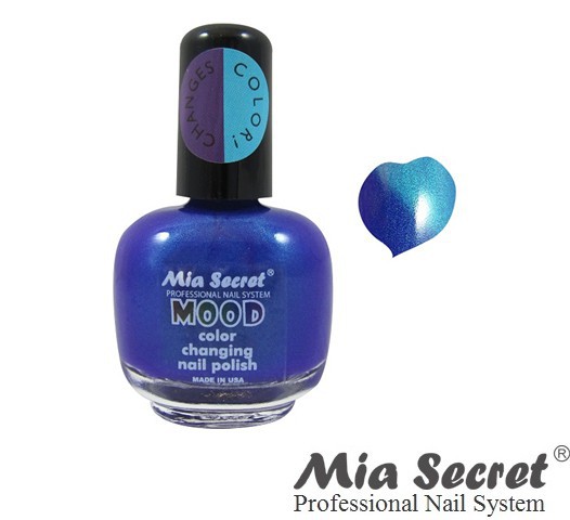 Mood Nagellak Morado Azul