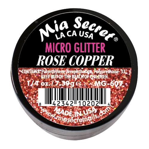 Micro Glitter Acrylpoeder Rose Pink