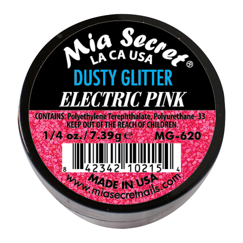 Micro Glitter Acrylpoeder Rose Pink