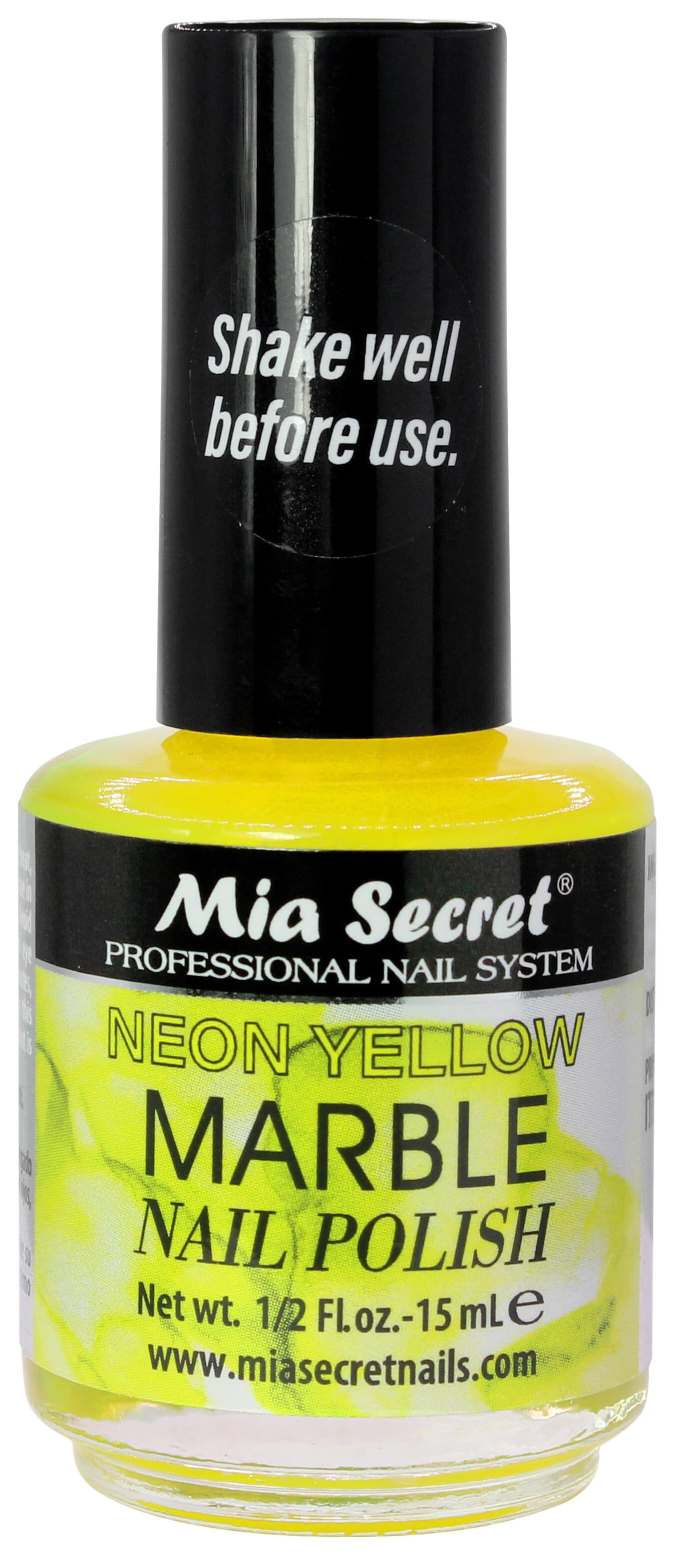 Marble Nagellak Neon Yellow