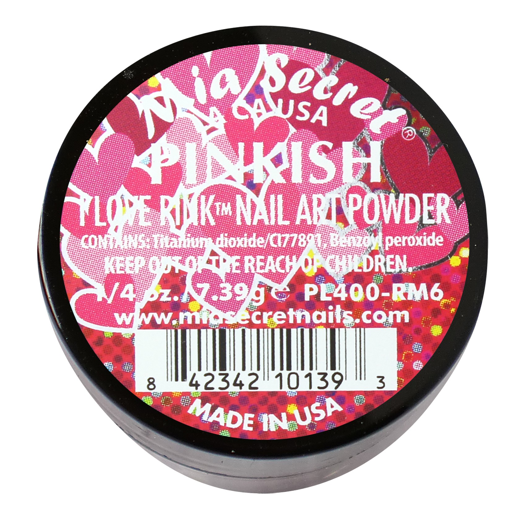Micro Glitter Acrylpoeder Rose Pink