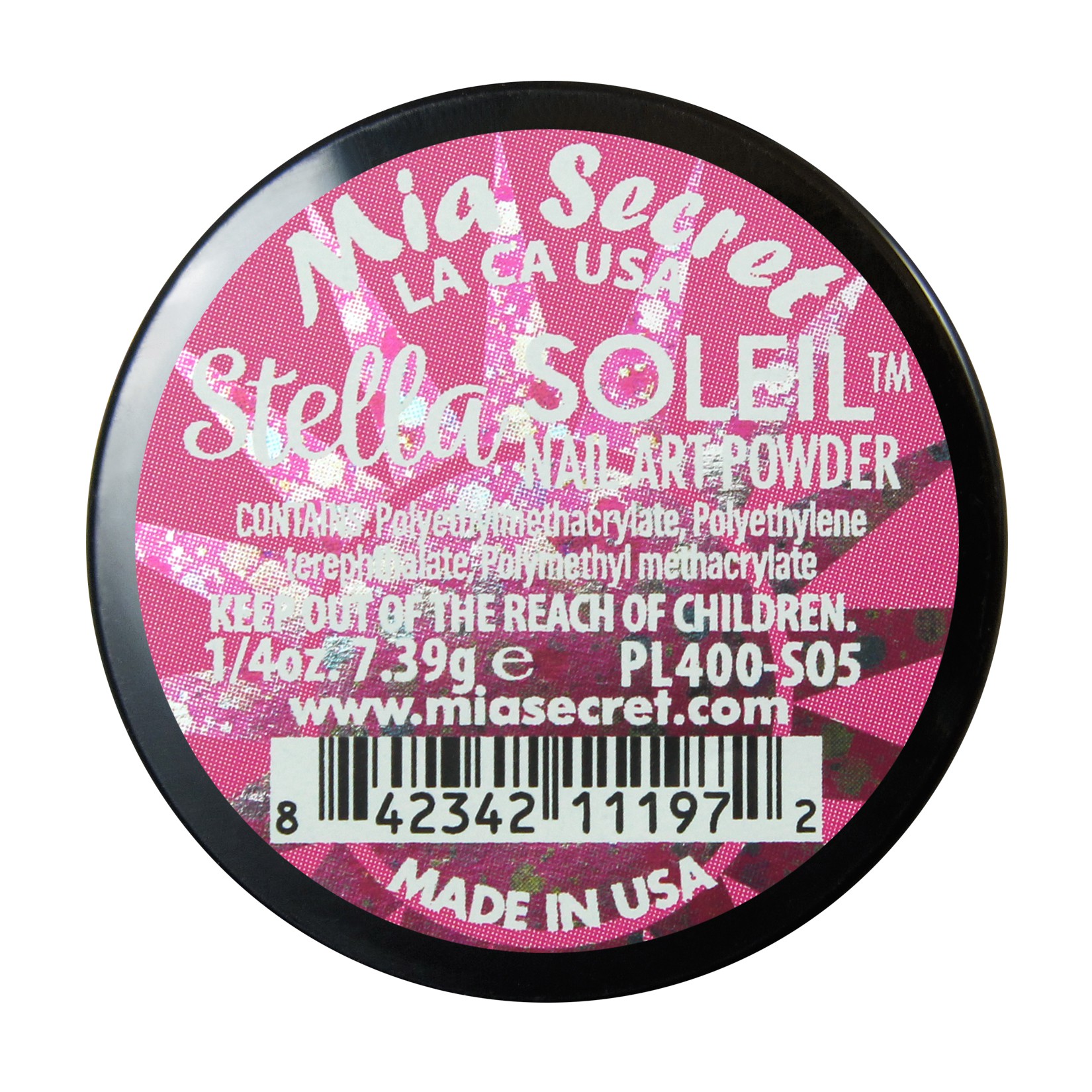 Micro Glitter Acrylpoeder Rose Pink