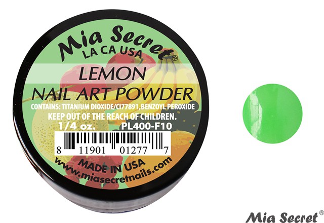 Fruity Acrylpoeder Lemon