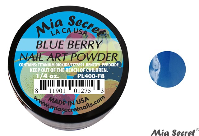 Fruity Acrylpoeder Blue Berry