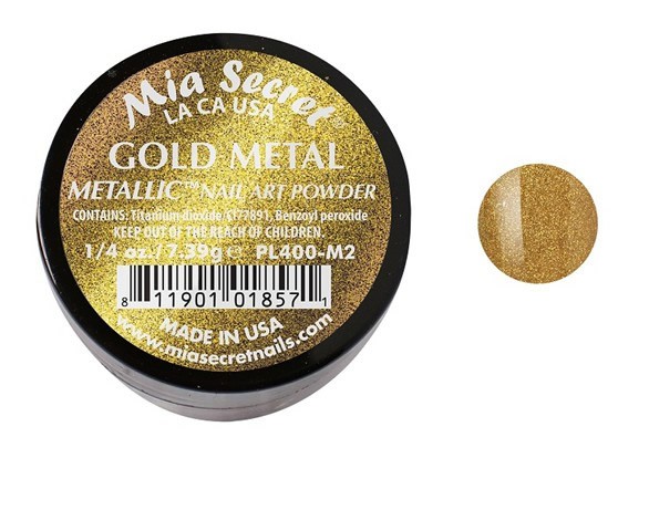 Metallic Acrylpoeder Gold Metal