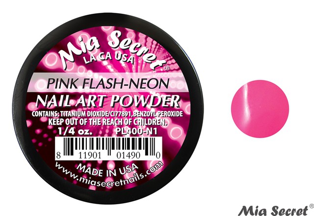 Flash-Neon Acrylpoeder Pink