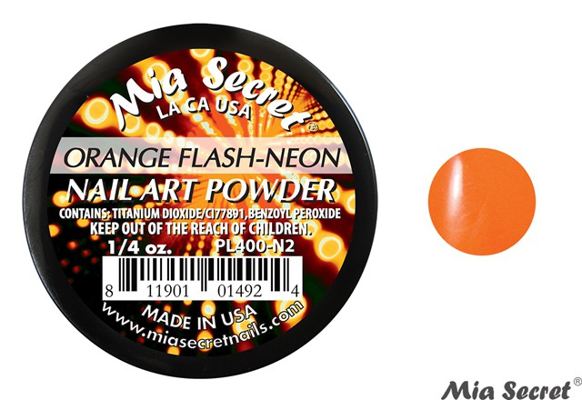 Flash-Neon Acrylpoeder Orange