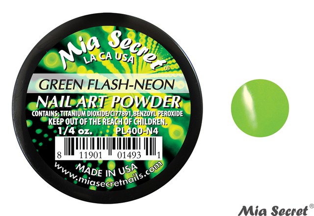 Flash-Neon Acrylpoeder Green