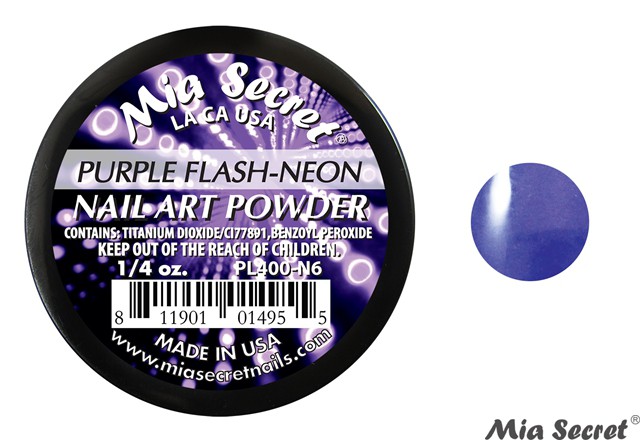 Flash-Neon Acrylpoeder Purple