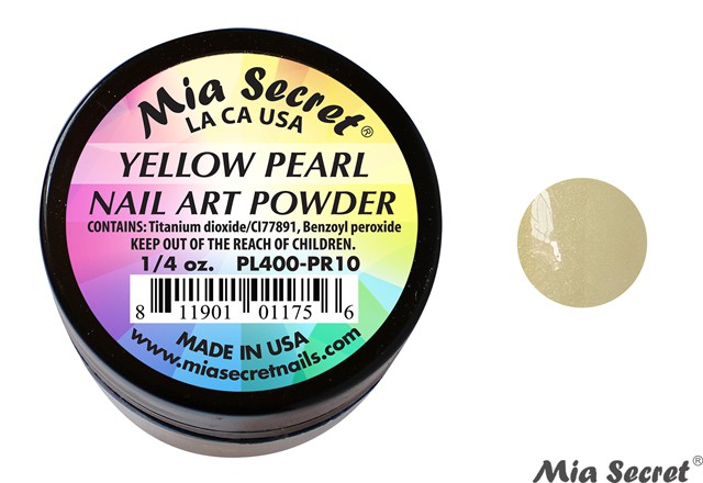 Pearl Acrylpoeder Yellow