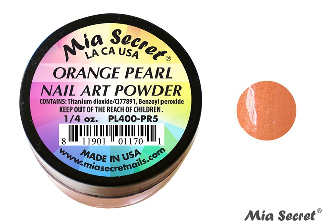 Pearl Acrylpoeder Orange