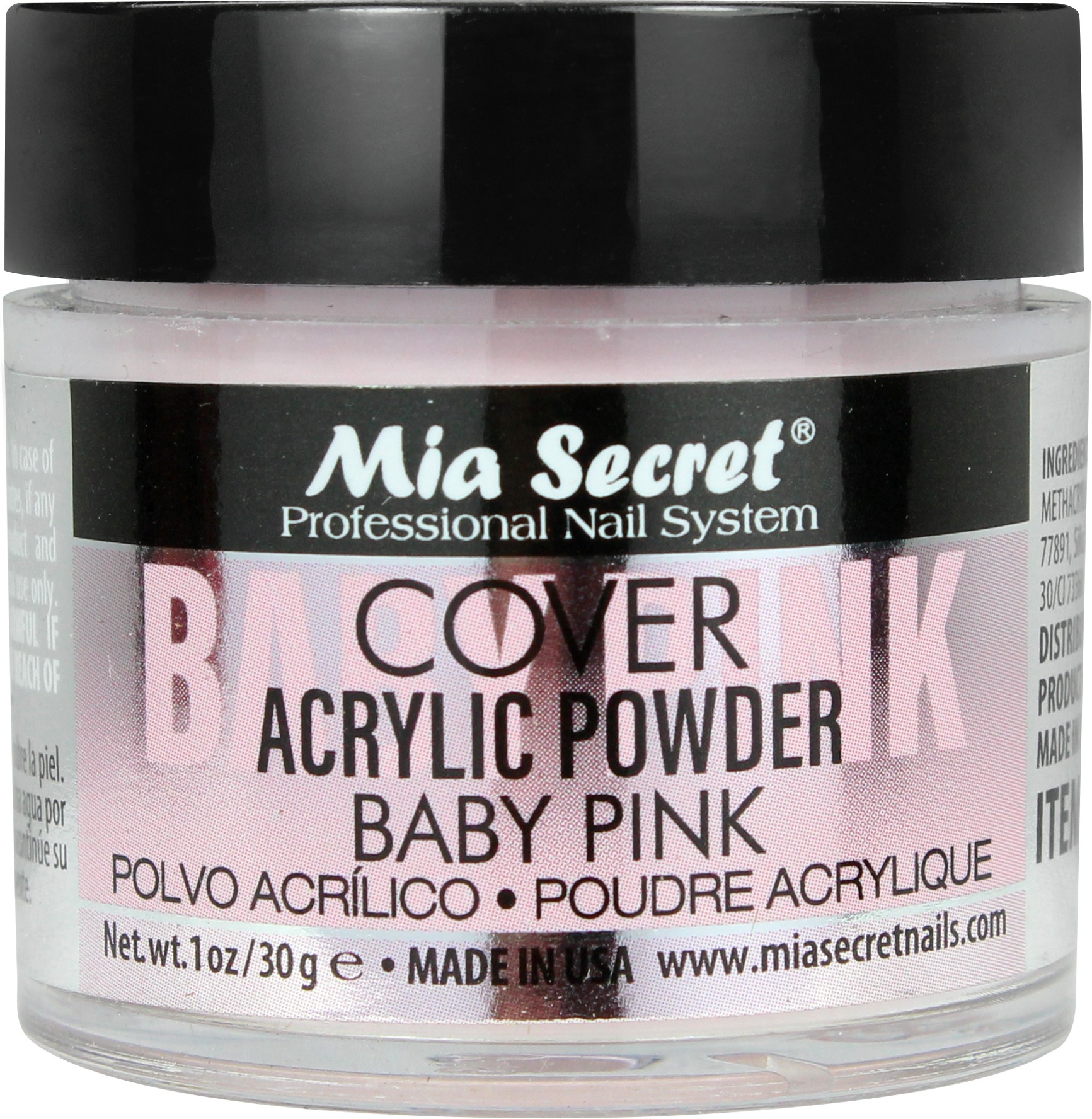 Cover Acryl Poeder Baby Pink 30ml. 