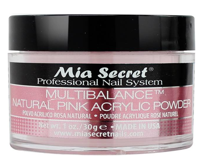 Acryl Poeder Natuurlijk Roze 30ml.