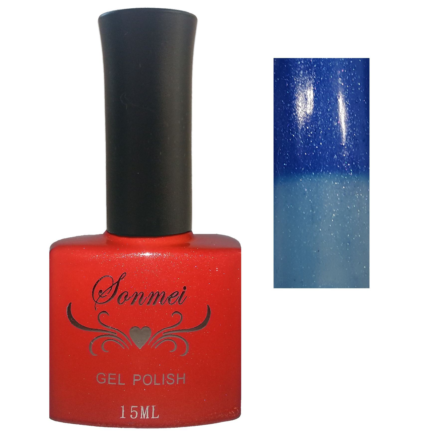 Kameleon Gel Nagellak Glitters Blauw