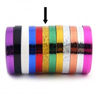 Striping Tape Glitter Goud (Golfjes)