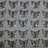 Metal Stud - Vlinder
