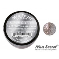 Glitter Acrylpoeder Zilver