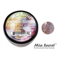 Glitter Acrylpoeder Rainbow