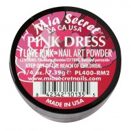 Micro Glitter Acrylpoeder Rose Pink