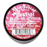 Micro Glitter Acrylpoeder Rose Pink