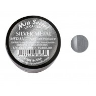 Metallic Acrylpoeder Silver Metal