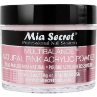 Acryl Poeder Natuurlijk Roze 60ml.