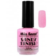 Sandy Finish Nagellak Licht Roze