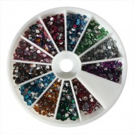 Nail Art Steentjes Carrousel 6cm, 3000stuks