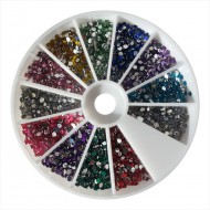 Nail Art Steentjes Carrousel 6cm, 2640stuks