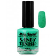 Sandy Finish Nagellak Groen