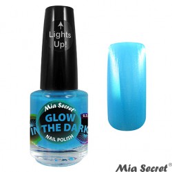 Glow in the Dark Nagellak Blueberry Blauw