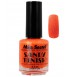 Sandy Finish Nagellak Oranje