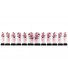 Nagel Sticker Roze Rozen