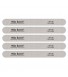 Forte Zebra Straight Nagelvijl 150/150 Groen (5stuks)